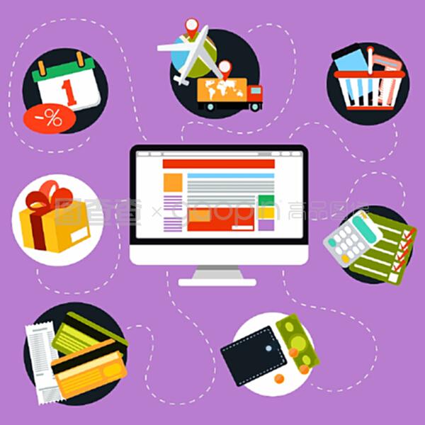 數(shù)字時(shí)代的便捷交易 網(wǎng)絡(luò)購物全流程解析與電子商務(wù)視覺符號